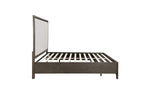 LANDON004:Landon Upholstered Panel Bed, Side