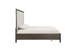 LANDON004:Landon Upholstered Panel Bed, Side