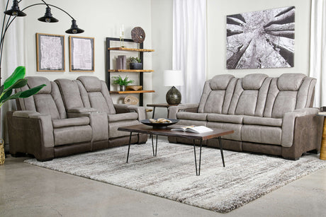 LANTANA10:Lantana 2 Power Sofa & Console, Styled