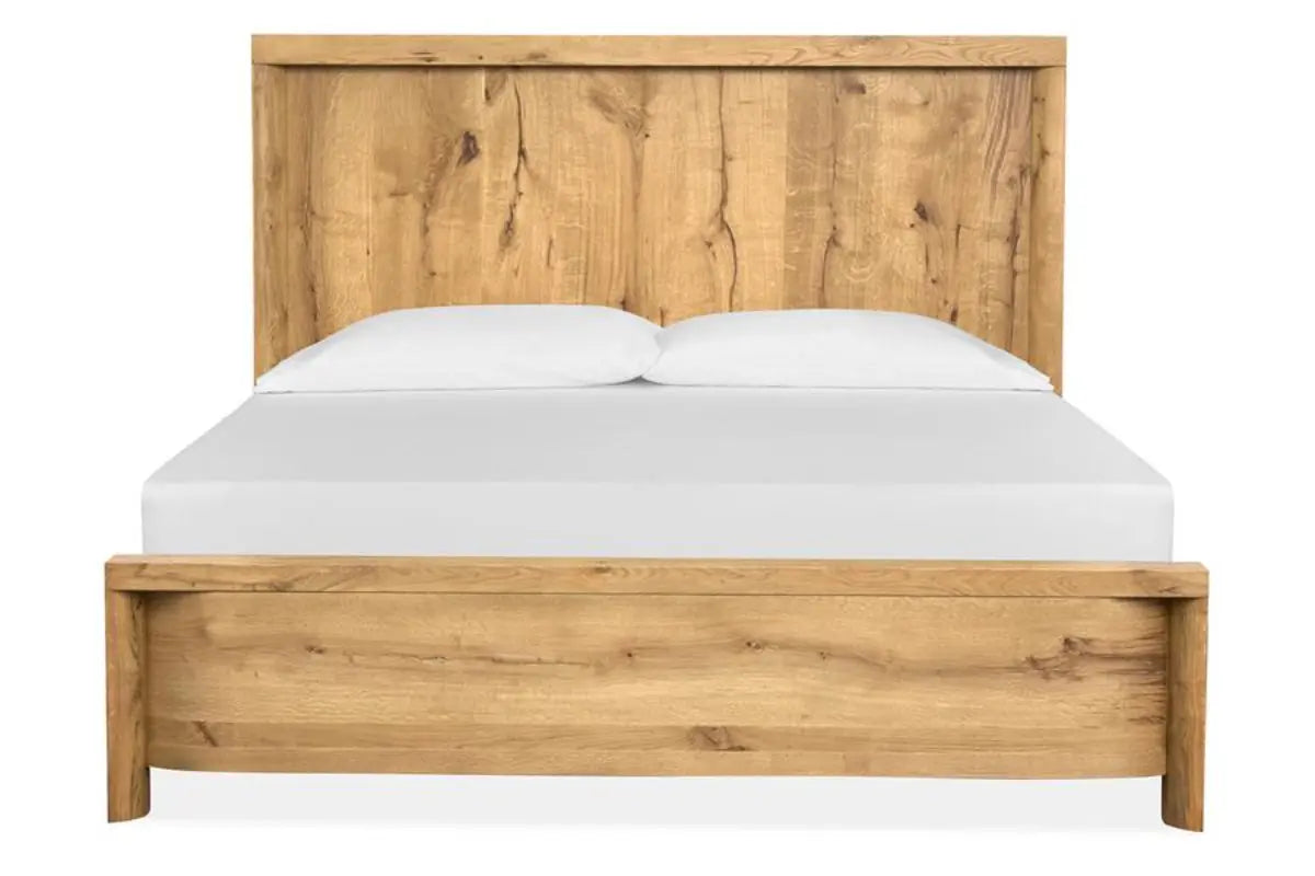 LARAMIE06:Laramie Panel Bed & Dresser & , Front