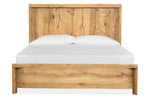 LARAMIE3A:Laramie Panel Bed & Dresser & , Front