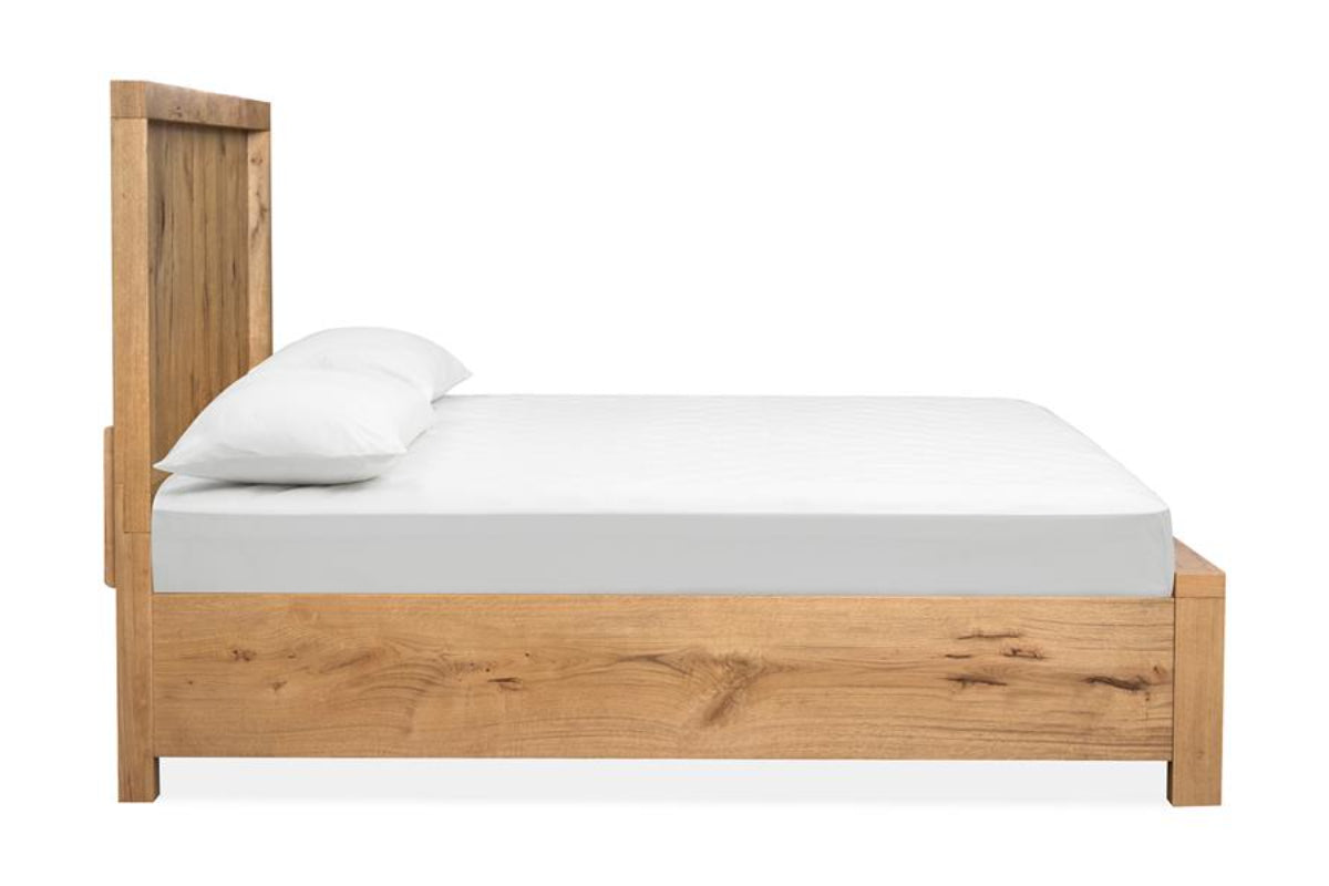 LARAMIE8A:Laramie Panel Bed With Storage, Side