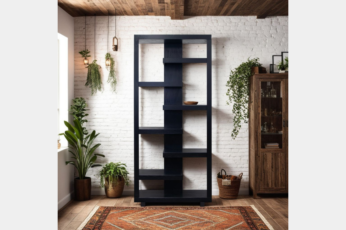 308761880:Laurel Canyon Bookcase, Styled