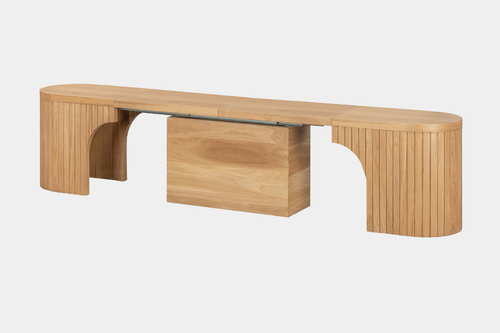 416109922:Leafy Dining Bench, Angled