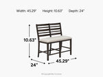 118602460:Lincoln Counter Height Bench, 