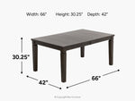 497781192:Lincoln Dining Table, 
