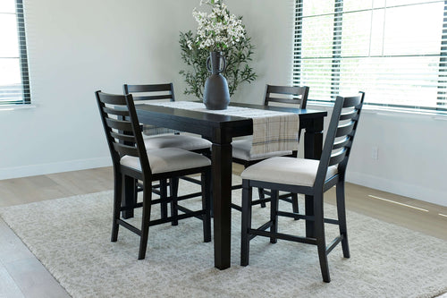 LINCOLN20:Lincoln Square Counter Height , Styled