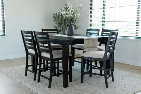 Lincoln Counter Height Dining Table & 6 Stools