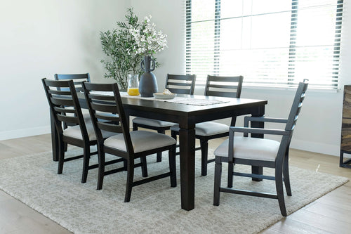 LINCOLN05:Lincoln Square Dining Table & , Styled