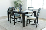 LINCOLN00:Lincoln Square Dining Table & , Angle