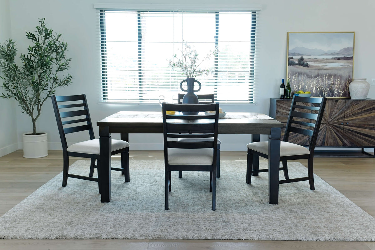 LINCOLN00:Lincoln Square Dining Table & , Front