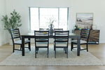 LINCOLN11:Lincoln Square Dining Table & , StyledFront