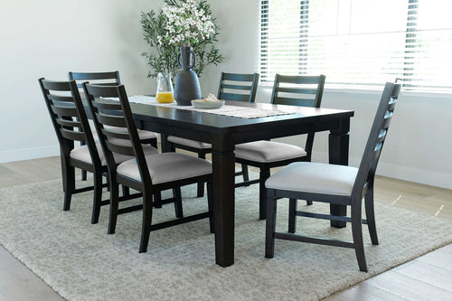 LINCOLN11:Lincoln Square Dining Table & , Styled