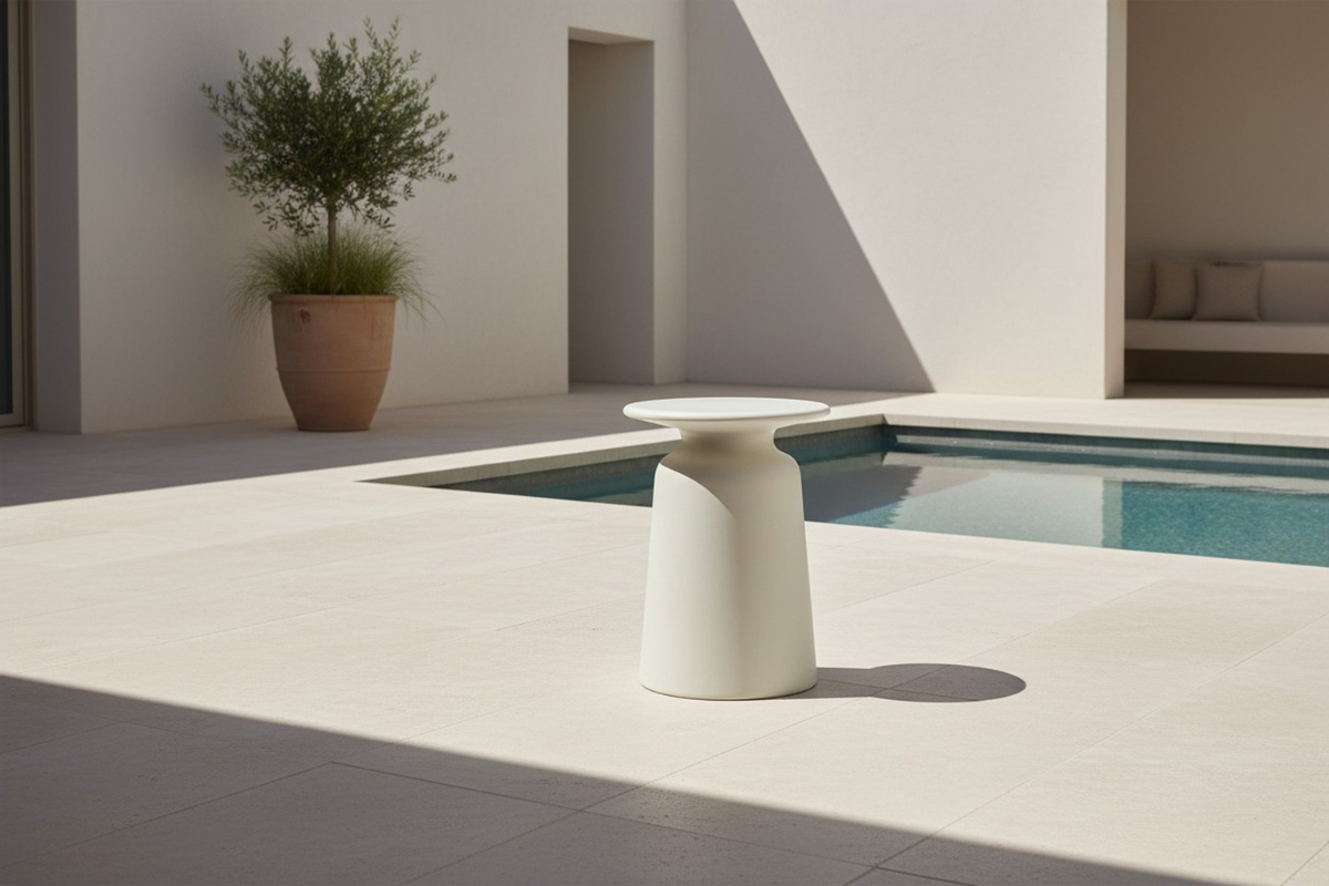410220554:Lithia Outdoor Accent Table, Styled