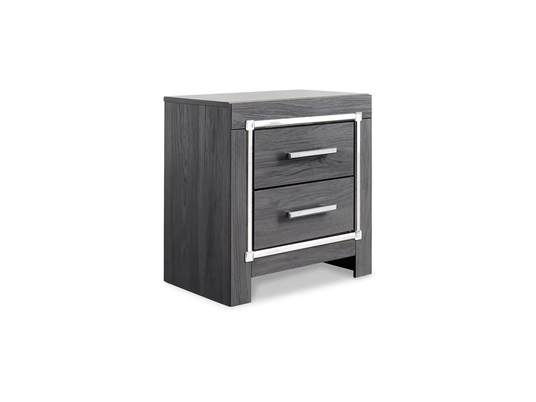 LODANNA03:Lodanna Panel Bed & Dresser & , AngledAngle
