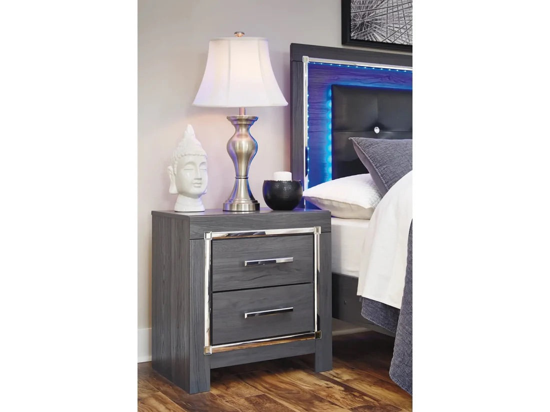 LODANNA27:Lodanna Panel Bed With Storage, Styled