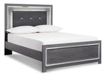 LODANNA12:Lodanna Panel Bed & Dresser & , Angle