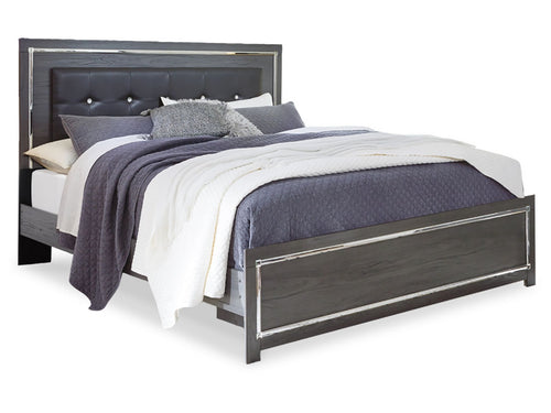 LODANNA03:Lodanna Panel Bed & Dresser & , Angle