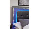 LODANNA22:Lodanna Panel Bed With Storage, 