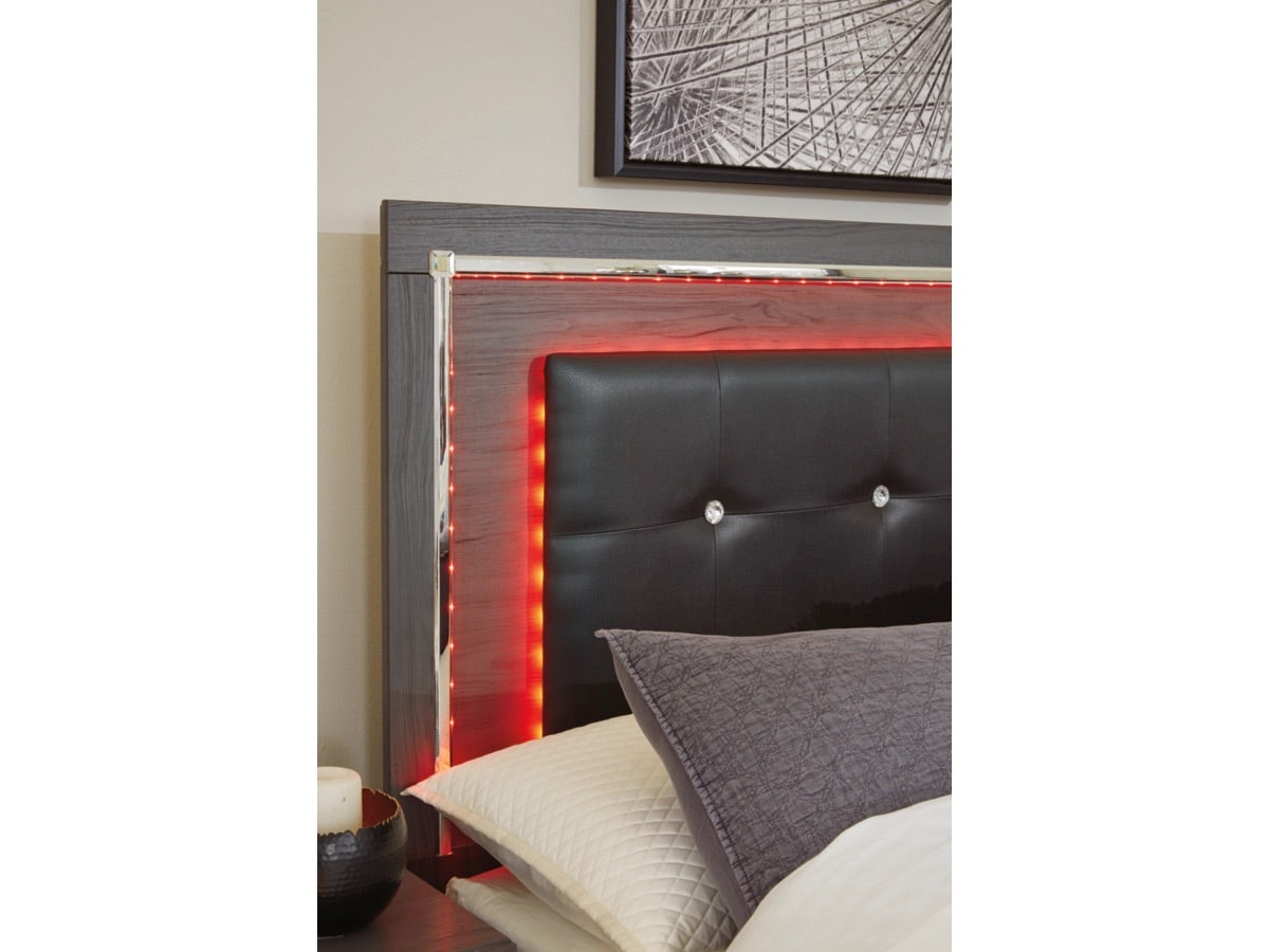 LODANNA16:Lodanna Panel Bed With Storage, 