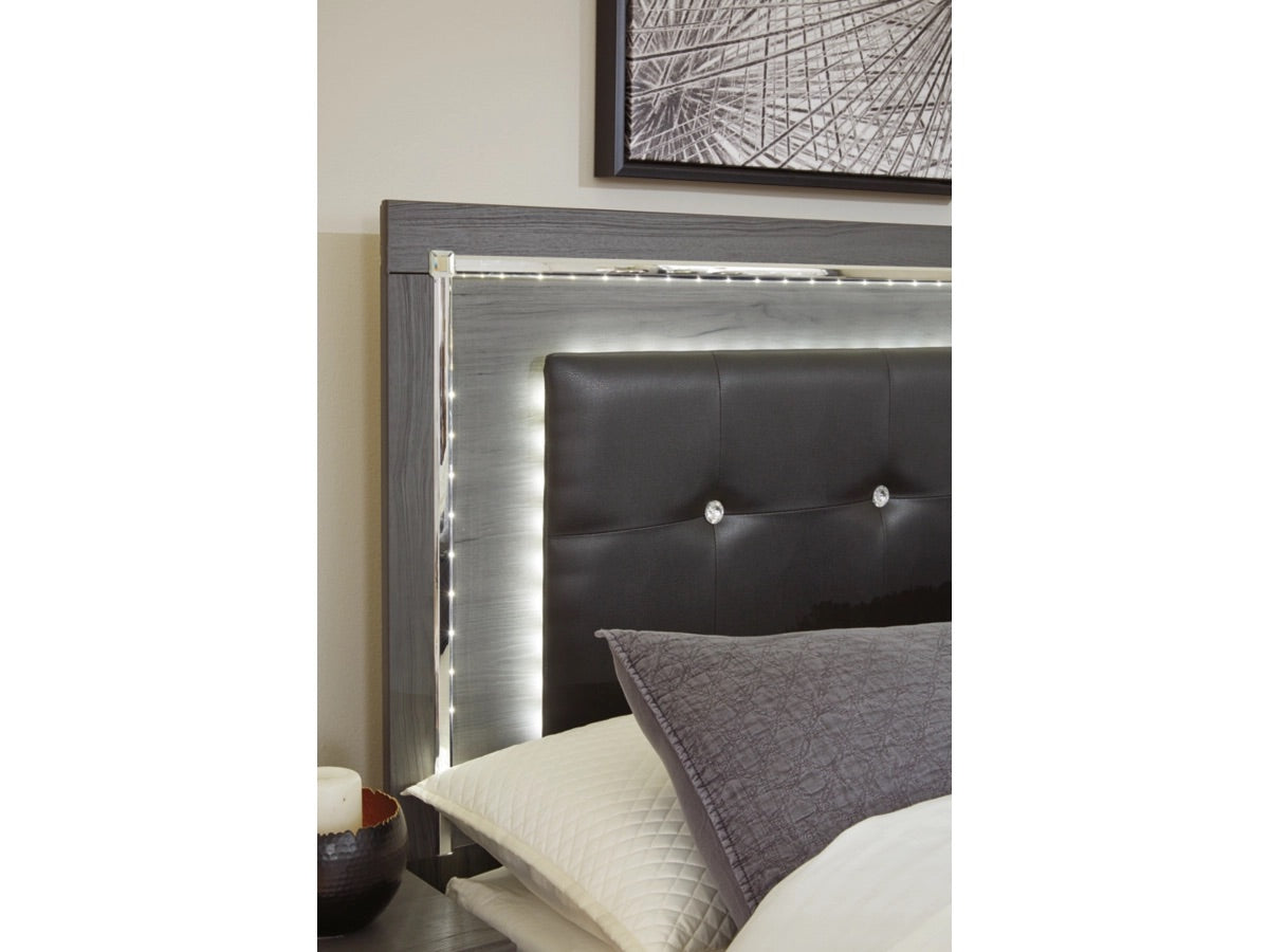 LODANNA16:Lodanna Panel Bed With Storage, 