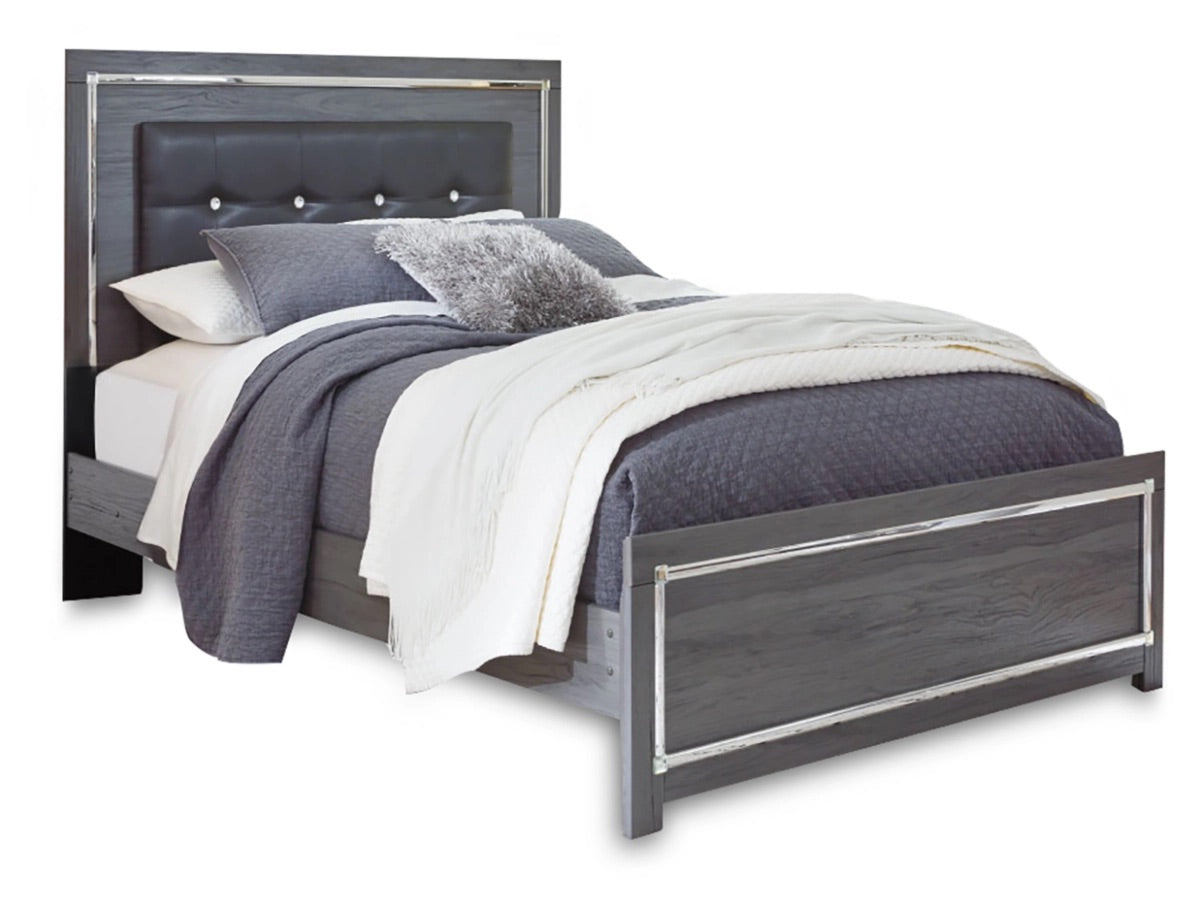 LODANNA00:Lodanna Panel Bed, Angle