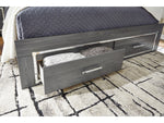 LODANNA16:Lodanna Panel Bed With Storage, Open