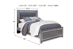 LODANNA00:Lodanna Panel Bed, 