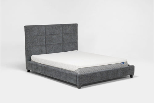 LOFT9GR01:Loft 9 Upholstered Bed, Angled