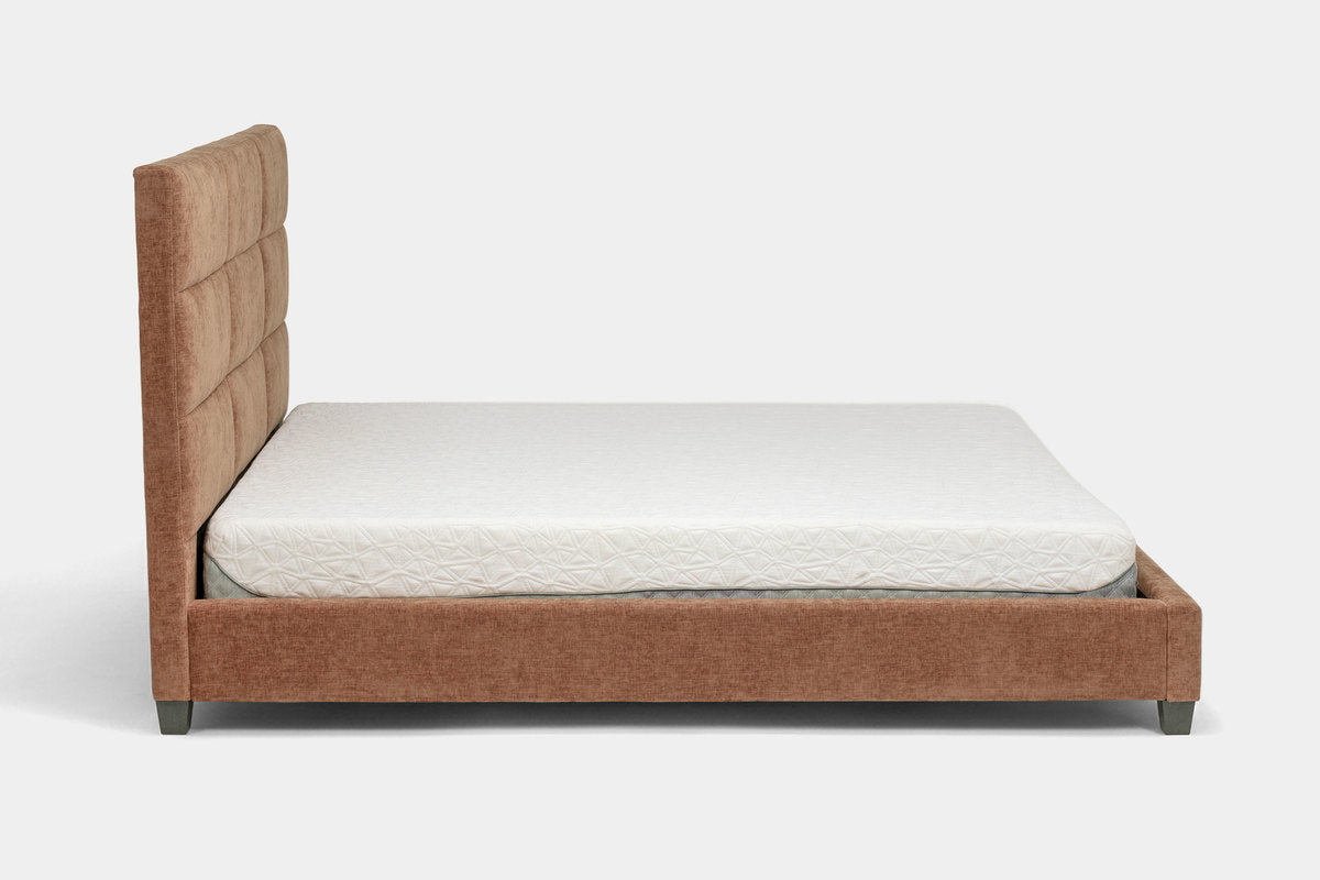 LOFT9RU07:Loft 9 Upholstered Bed, Side