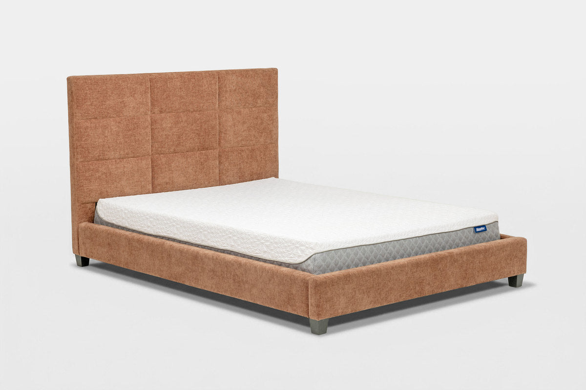 LOFT9RU01:Loft 9 Upholstered Bed, Angled