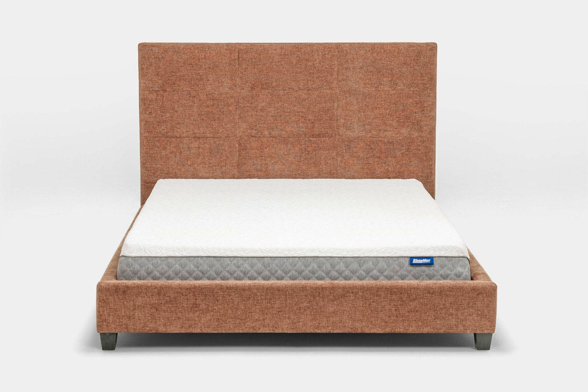 LOFT9RU01:Loft 9 Upholstered Bed, Front