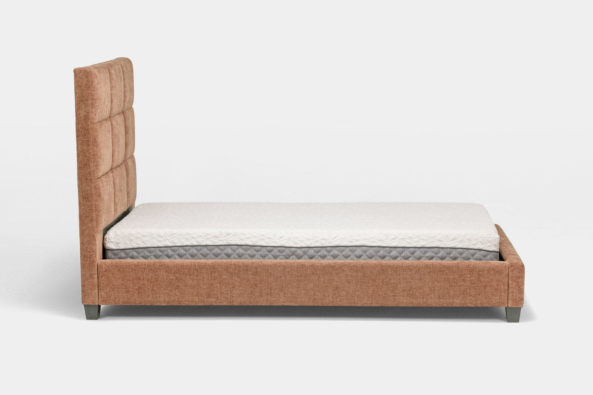 LOFT9RU13:Loft 9 Upholstered Bed, Side