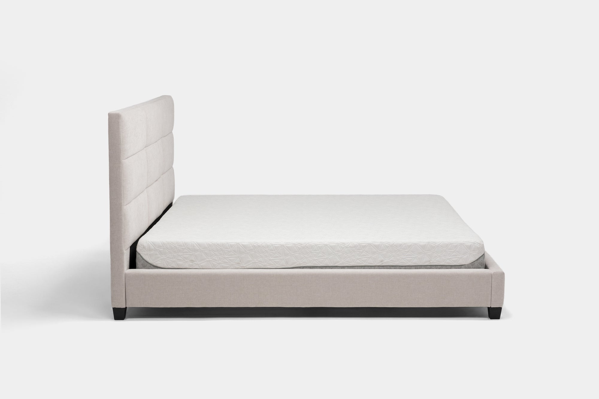LOFT9SL07:Loft 9 Upholstered Bed, Side