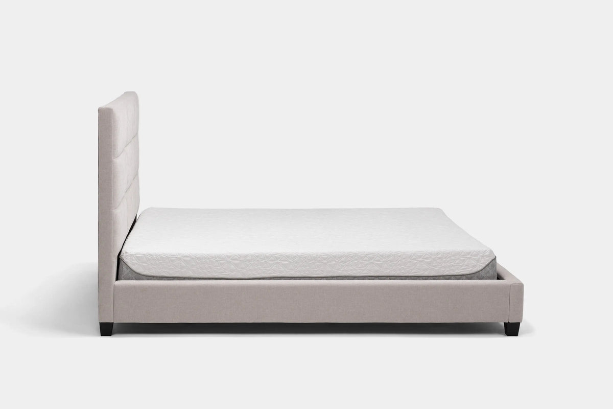 LOFT9SL10:Loft 9 Upholstered Bed, Side