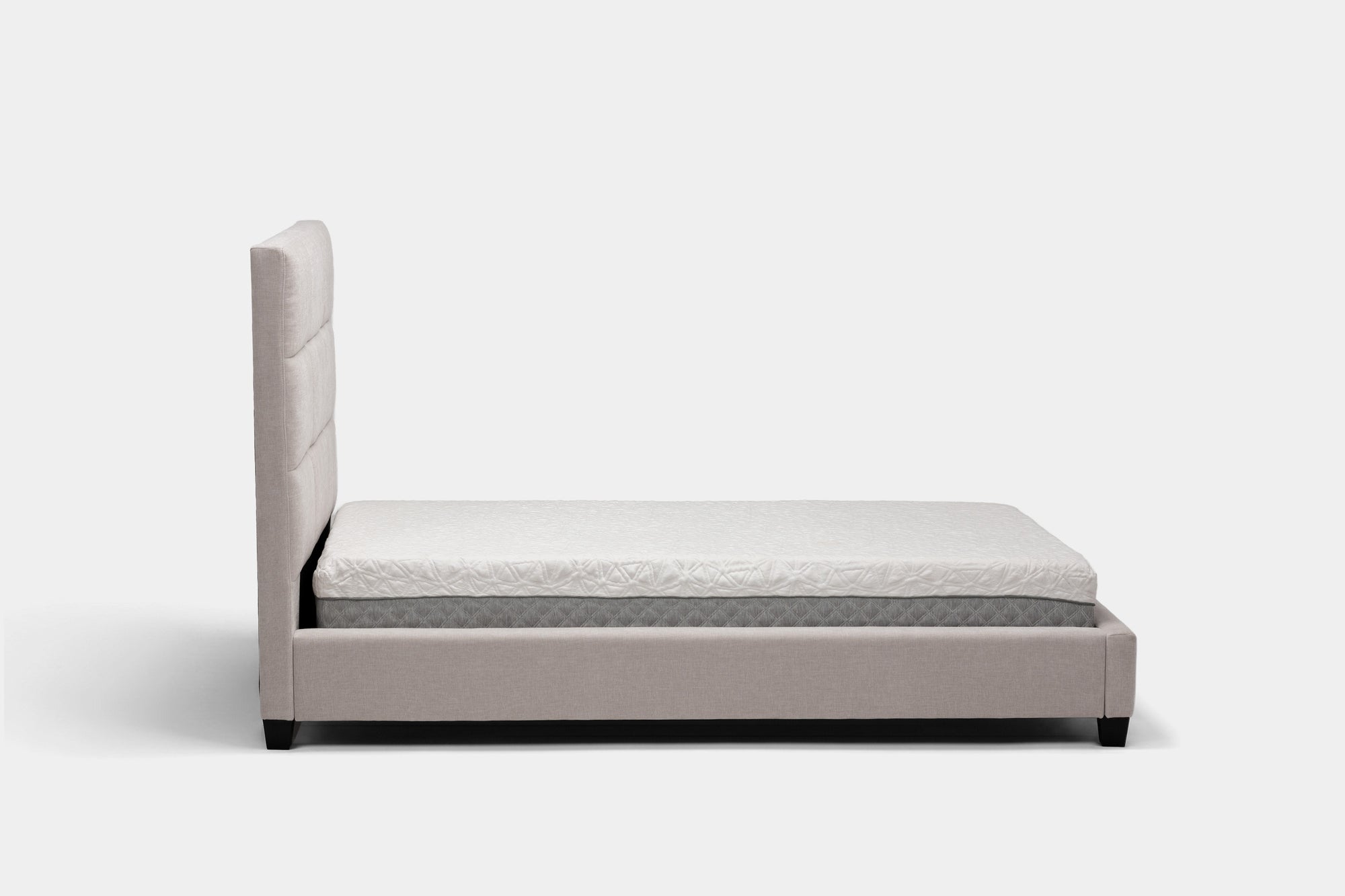 LOFT9SL13:Loft 9 Upholstered Bed, Side