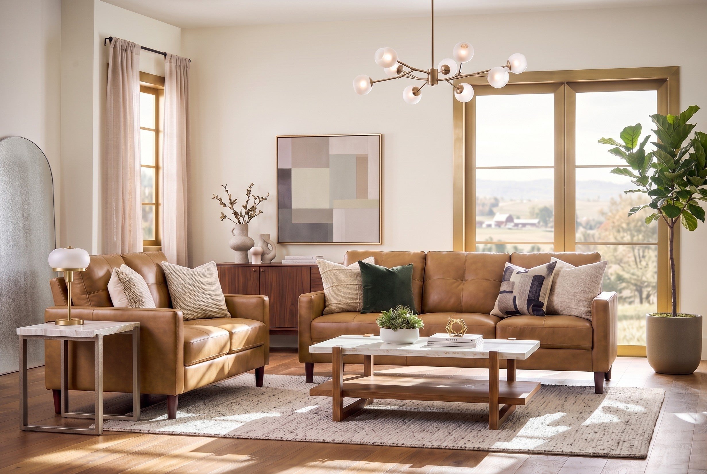 613133735:Lois Sofa, Styled