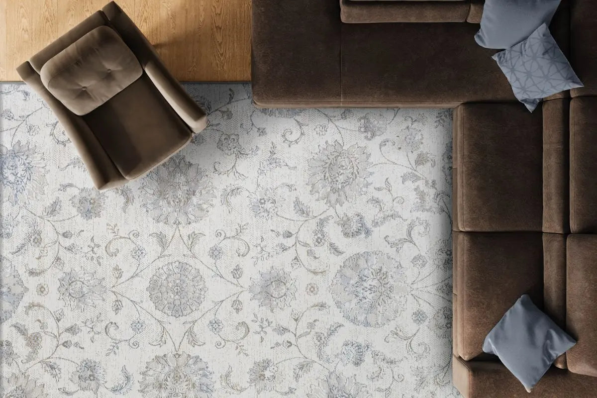 125905851:105024 London Rug, Styled