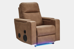 218679839:Lorrenton 3 Power Theater Recliner, Angled