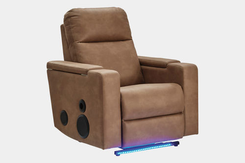218679839:Lorrenton 3 Power Theater Recliner, Angled