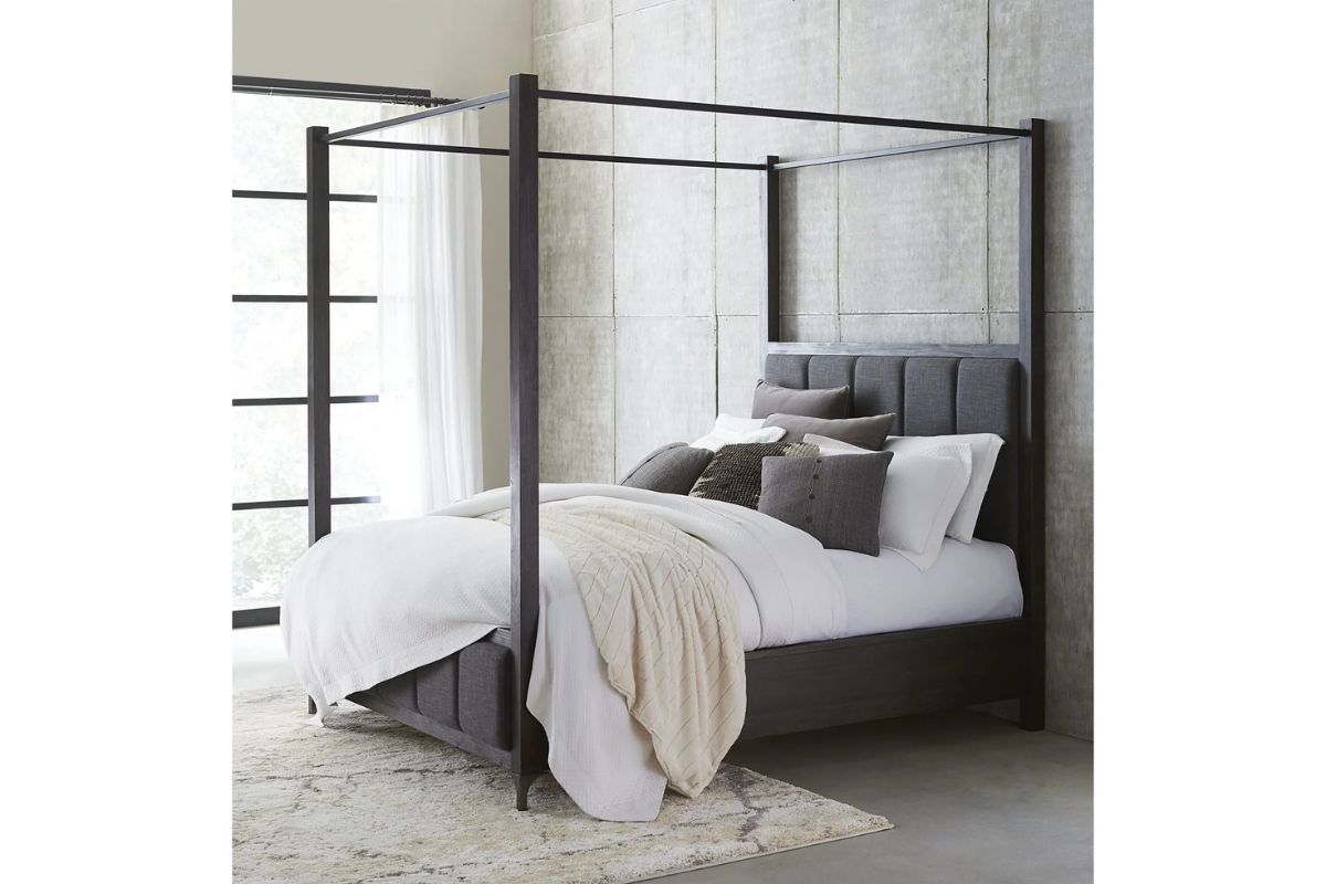 LUCERNE16:Lucerne Canopy Bed, Styled