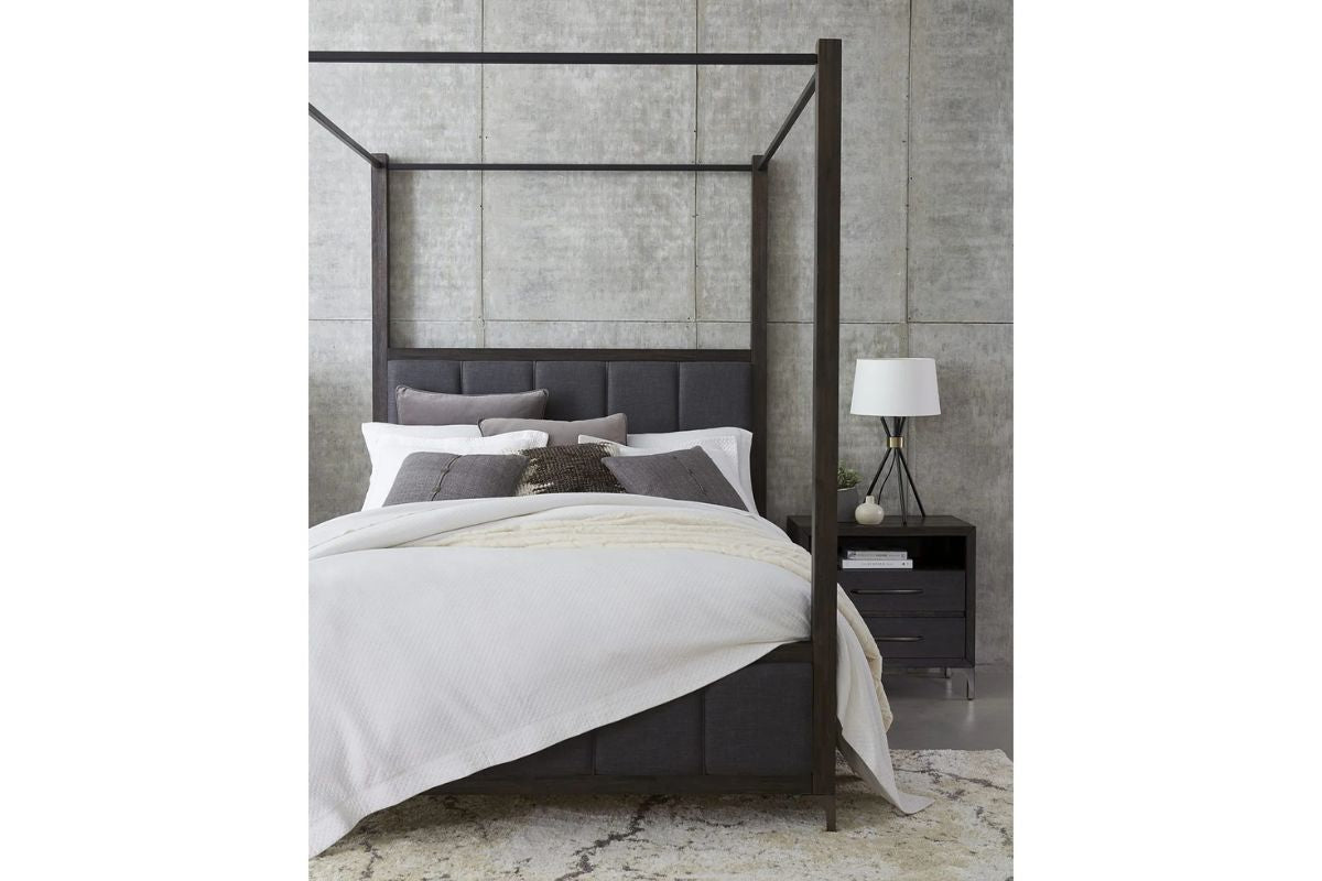 LUCERNE16:Lucerne Canopy Bed, Styled