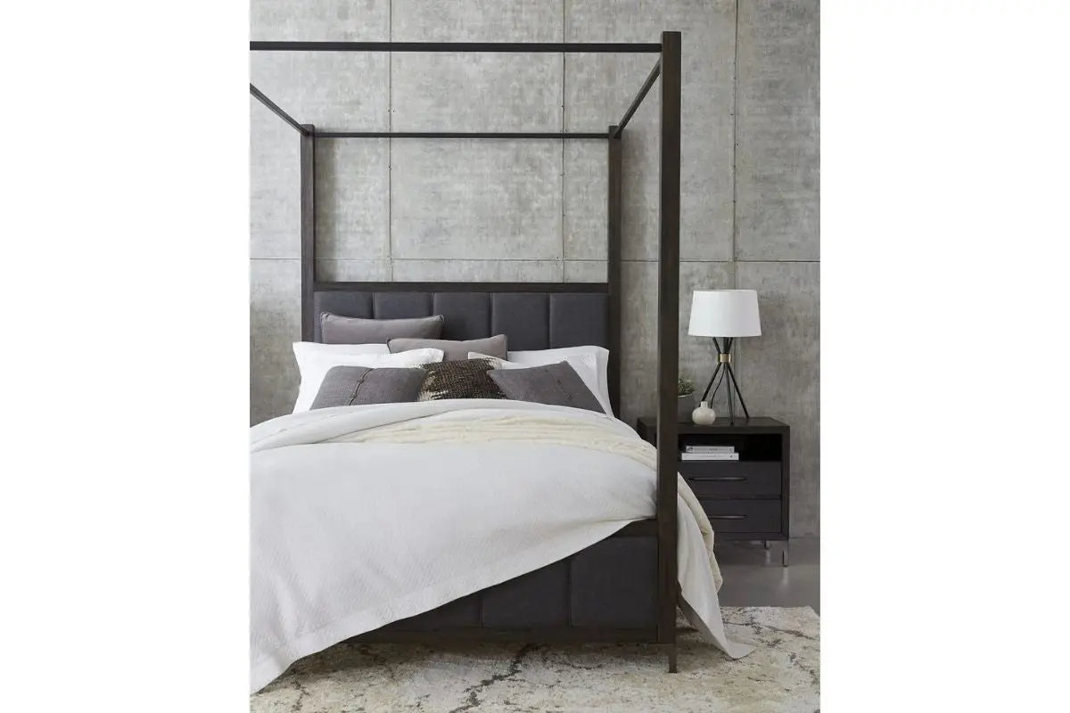 LUCERNE16:Lucerne Canopy Bed, Styled