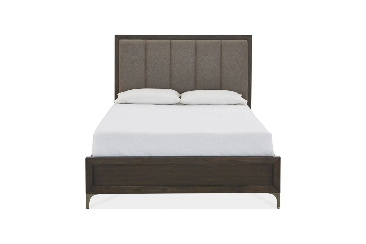 LUCERNE04:Lucerne Upholstered Panel Bed, Front