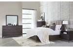 LUCERNE07:Lucerne Upholstered Panel Bed, Styled