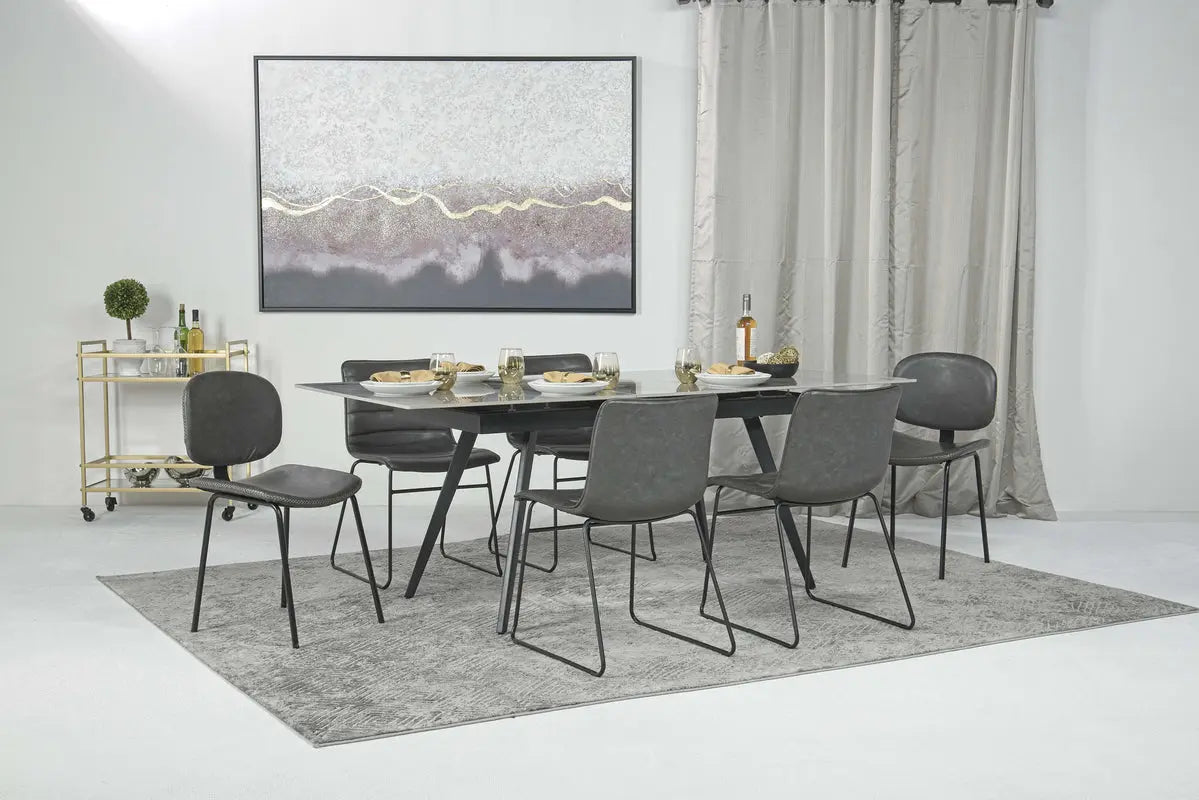 LUCIA0001:Lucia Dining Table, Styled