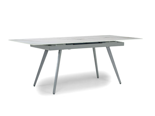 LUCIAWHT0:Lucia Dining Table & 4 Chairs, Angle