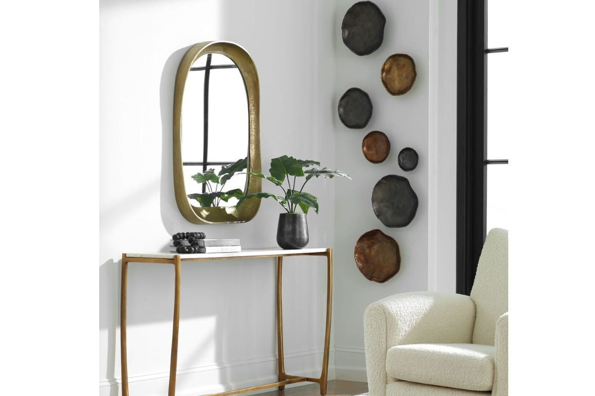 224647697:Lucky Coins Wall Art, Styled