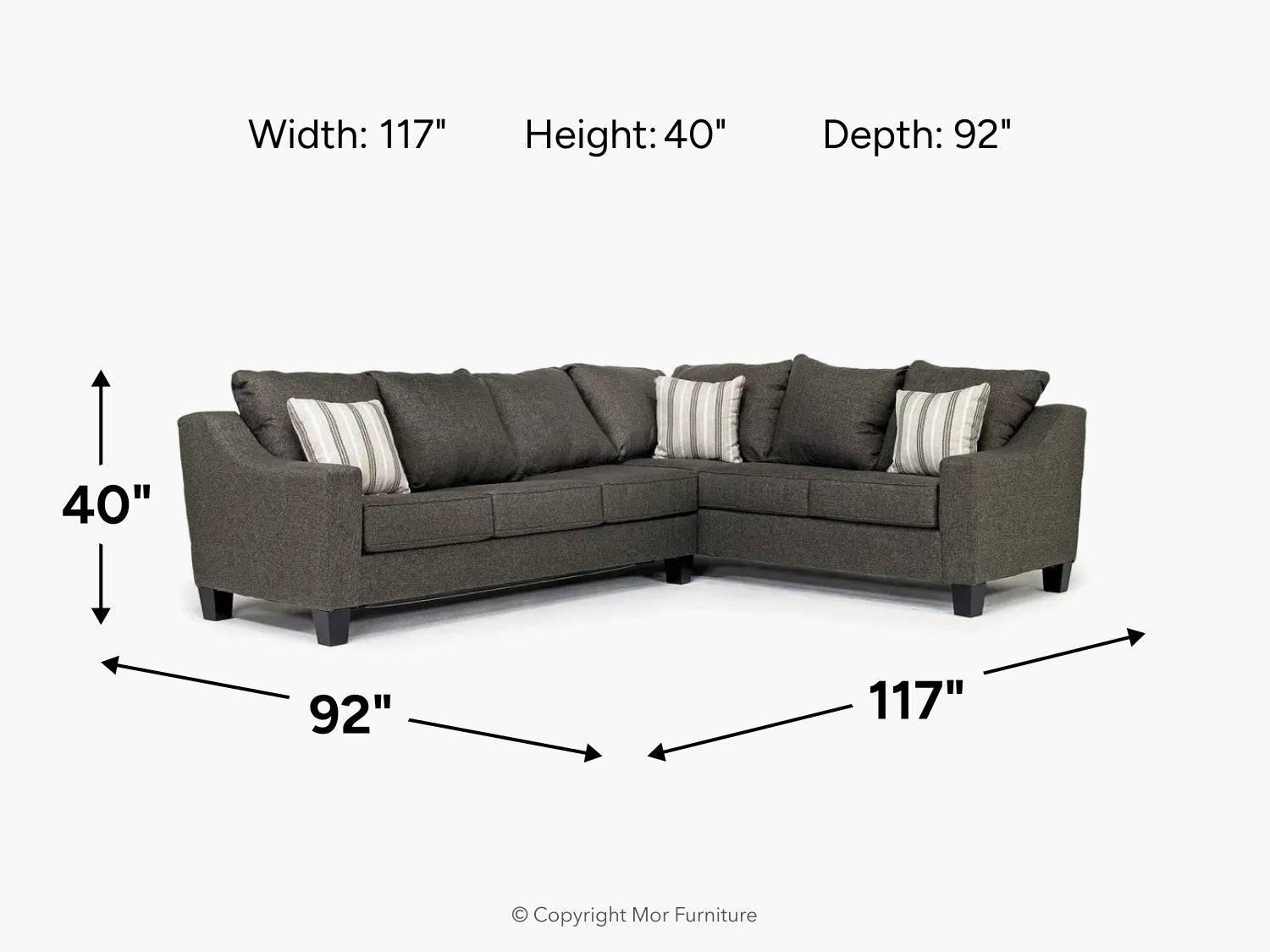LUCYCHRC1:Lucy Queen Sleeper Tux Sectional With Mattress, 