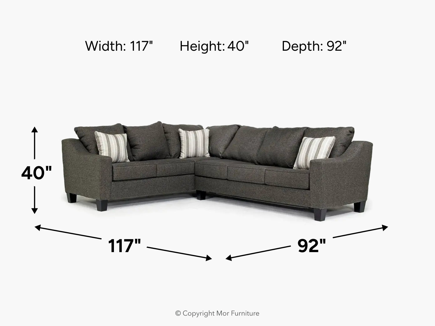 LUCYCHRC2:Lucy Queen Sleeper Tux Sectional With Mattress, 